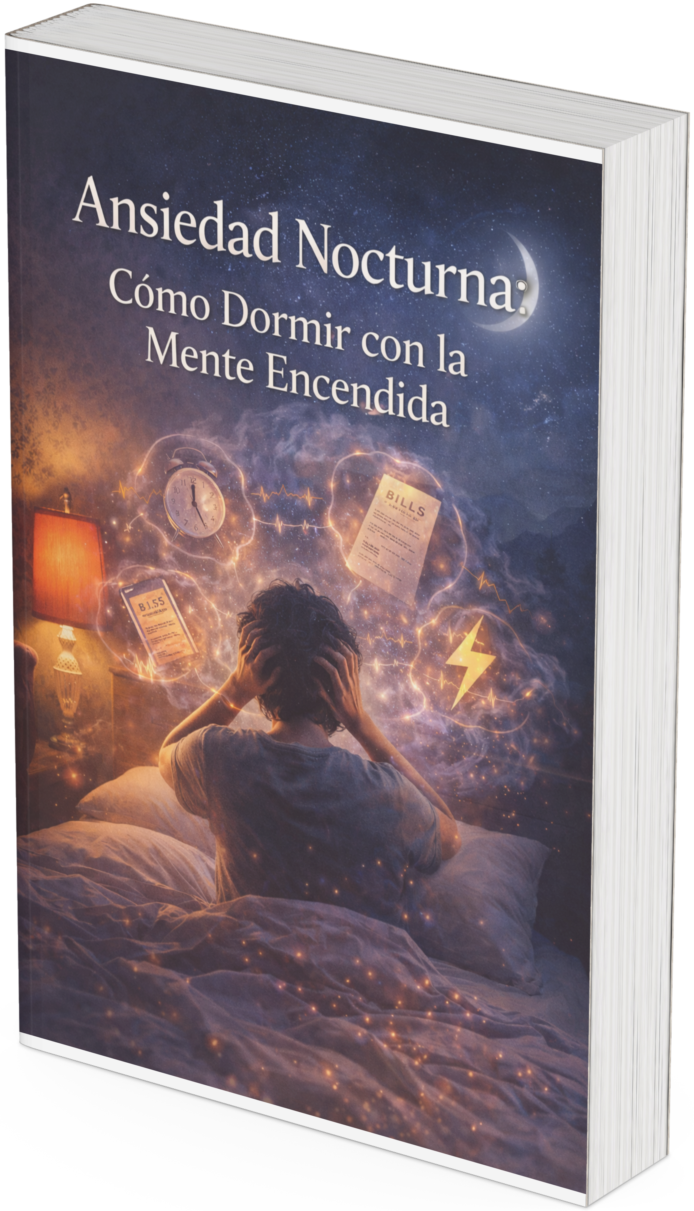 Ebook Ansiedad Nocturna: Cómo Dormir con la Mente Encendida